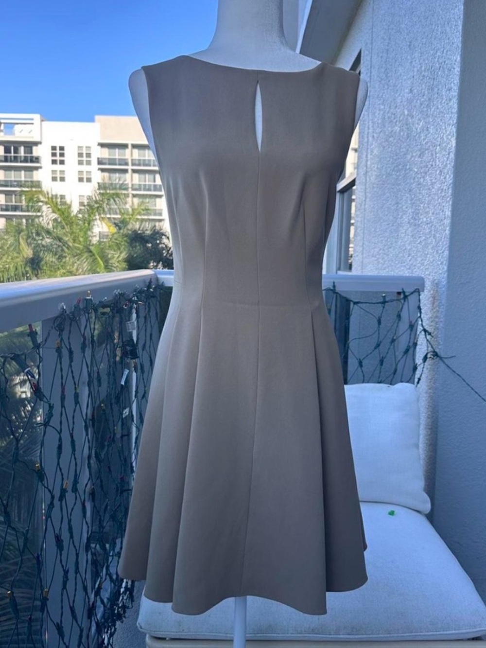 Theory fit & flare dress size 2